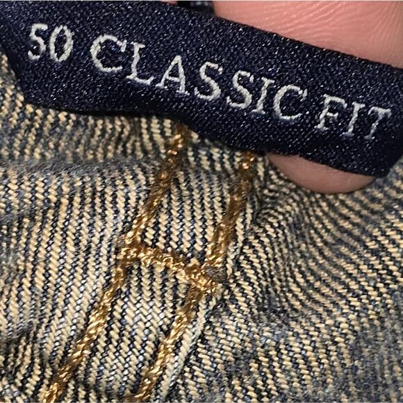 Earl 50 Classic Fit Bootcut Blue‎ Denim Jeans Mens 36 x 32 - Picture 7 of 7